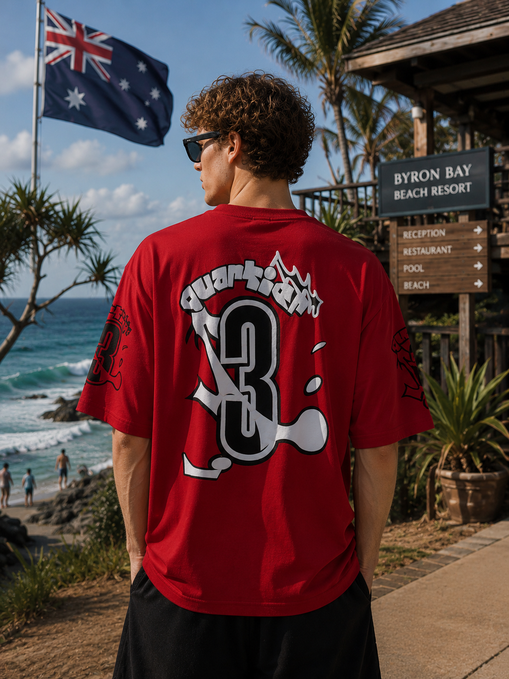 The Stranger'z Store Riviera Oversized T-Shirt