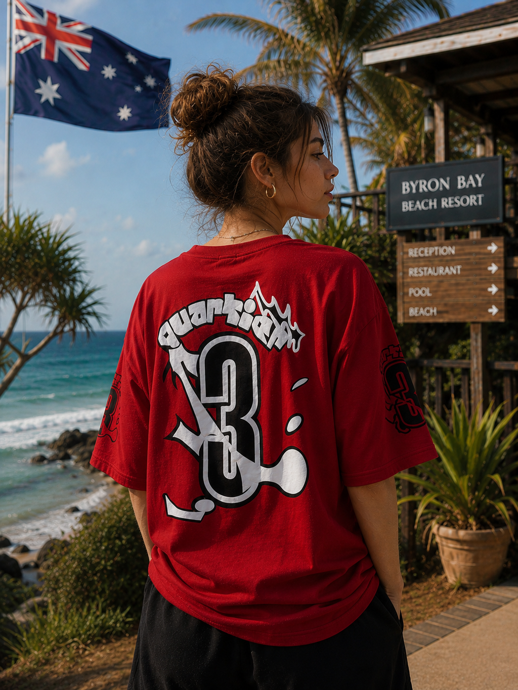 The Stranger'z Store Riviera Oversized T-Shirt