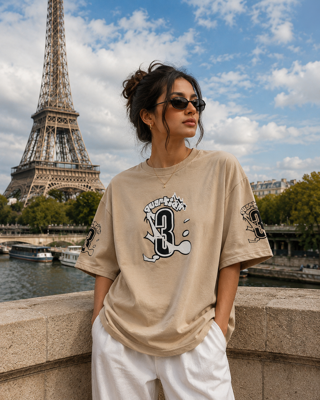 The Stranger'z Store Silhouette Premium Oversized T-Shirt