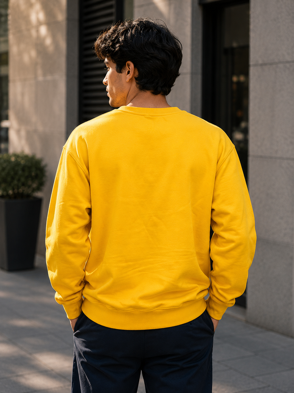 The Strangerz Store | Mustard Crewneck Sweatshirt