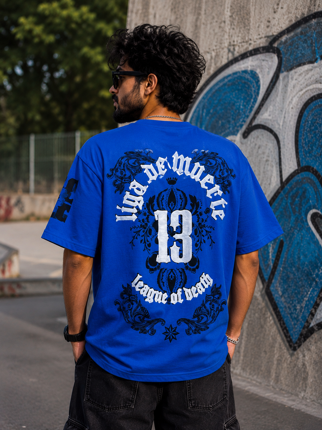 The Stranger'z Store Royal Crest Oversized T-Shirt
