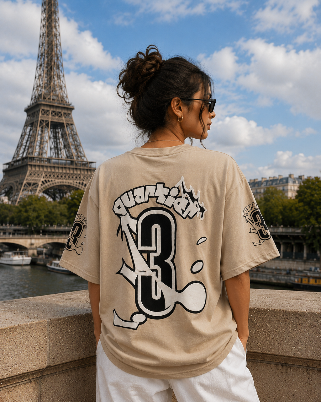 The Stranger'z Store Silhouette Premium Oversized T-Shirt