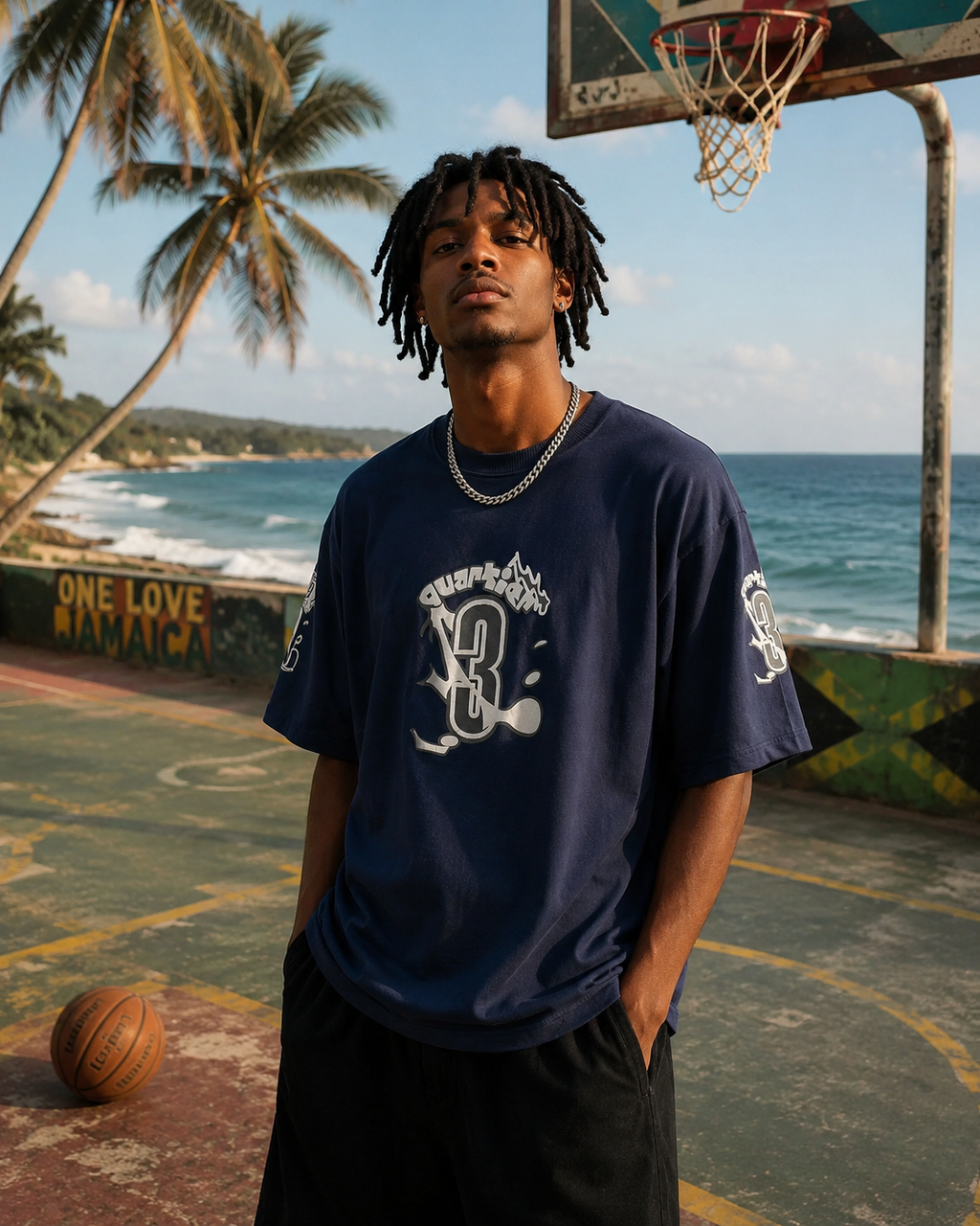 The Stranger'z Store Quarter 3 Coastal Edition Oversized Tee