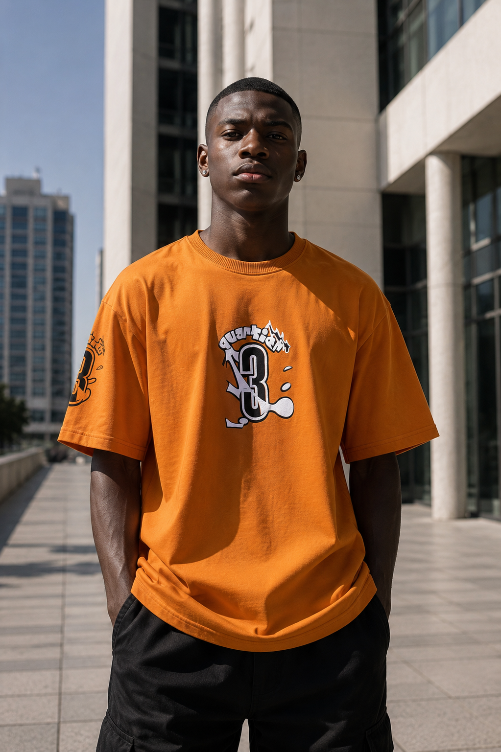 The Stranger'z Store Ember Code 03 oversized T