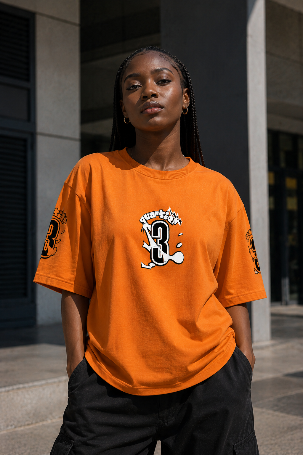 The Stranger'z Store Ember Code 03 oversized T