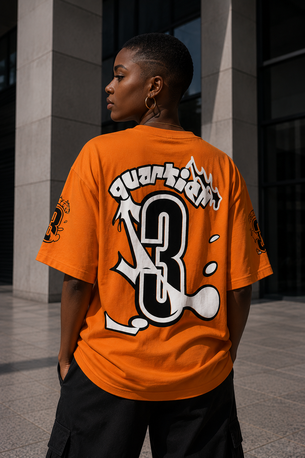 The Stranger'z Store Ember Code 03 oversized T