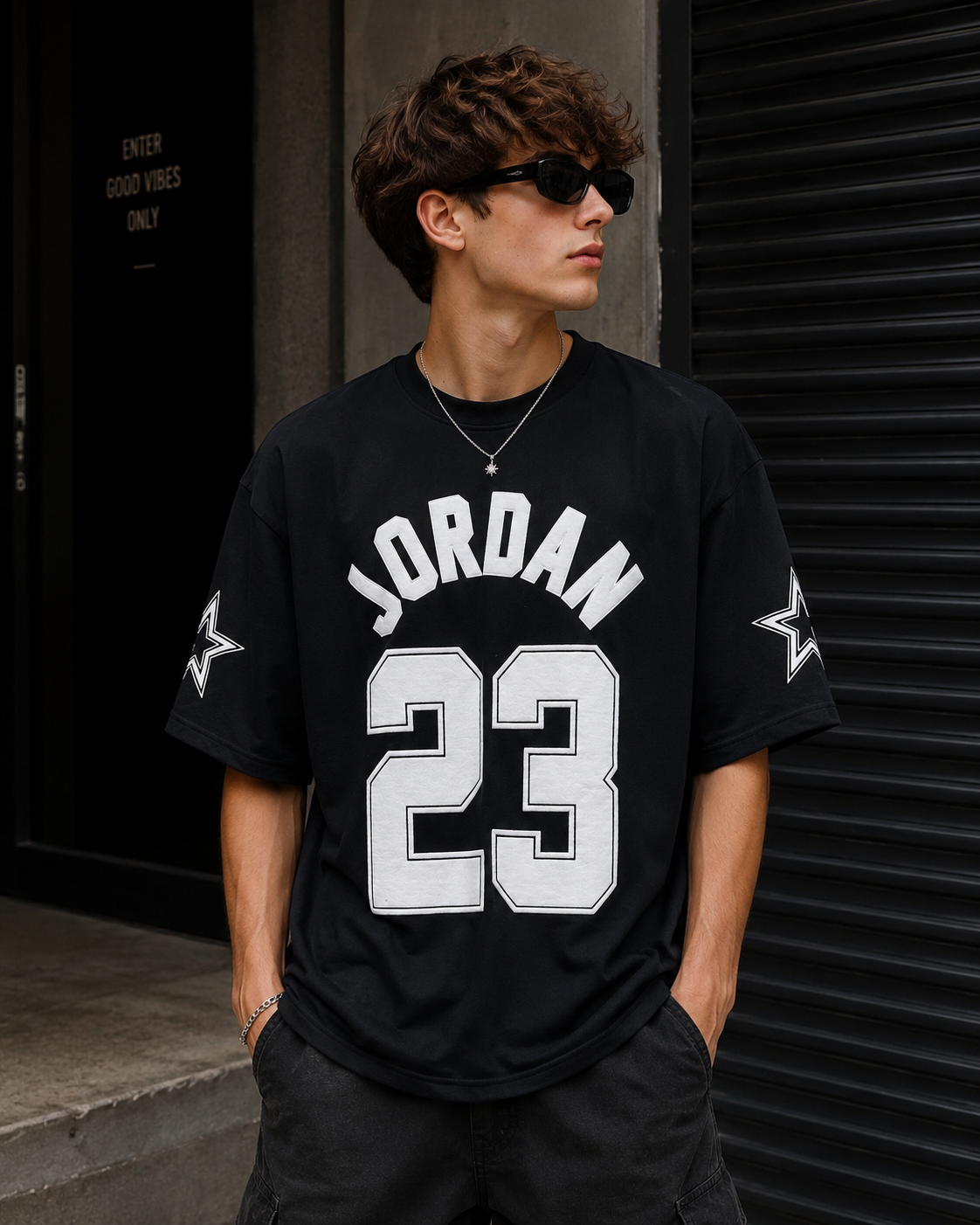 The Stranger'z Store Midnight Legacy 23 Oversized Tee