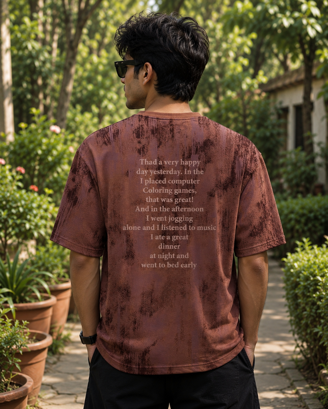 The Starnger'z Store Rustfade Acid Wash T-Shirt