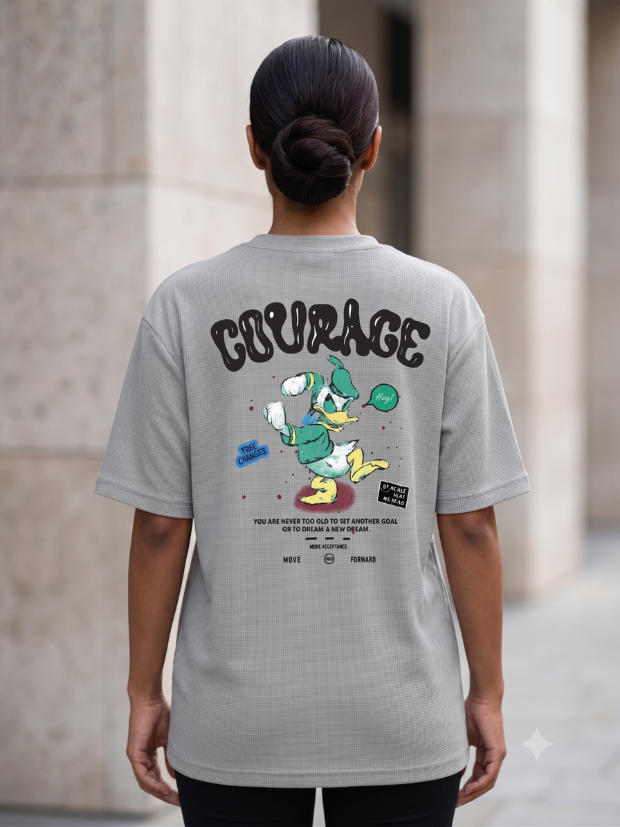 The Stranger'z Store LuxeSilk Drop-Shoulder T-Shirt