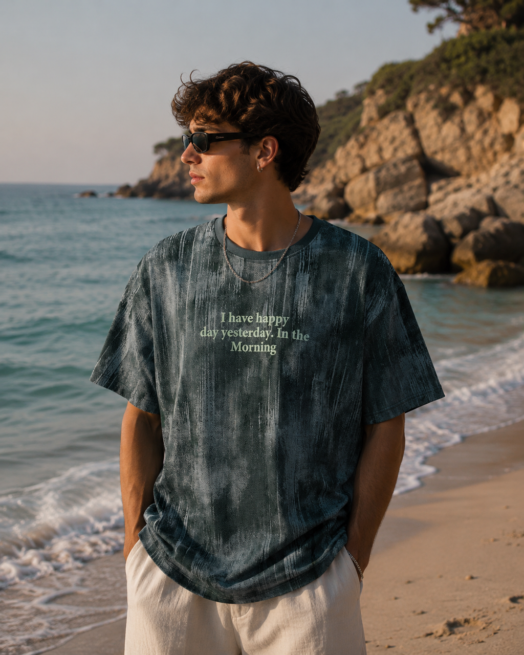 The Stranger'z Store Vintage Acid Wash Tee