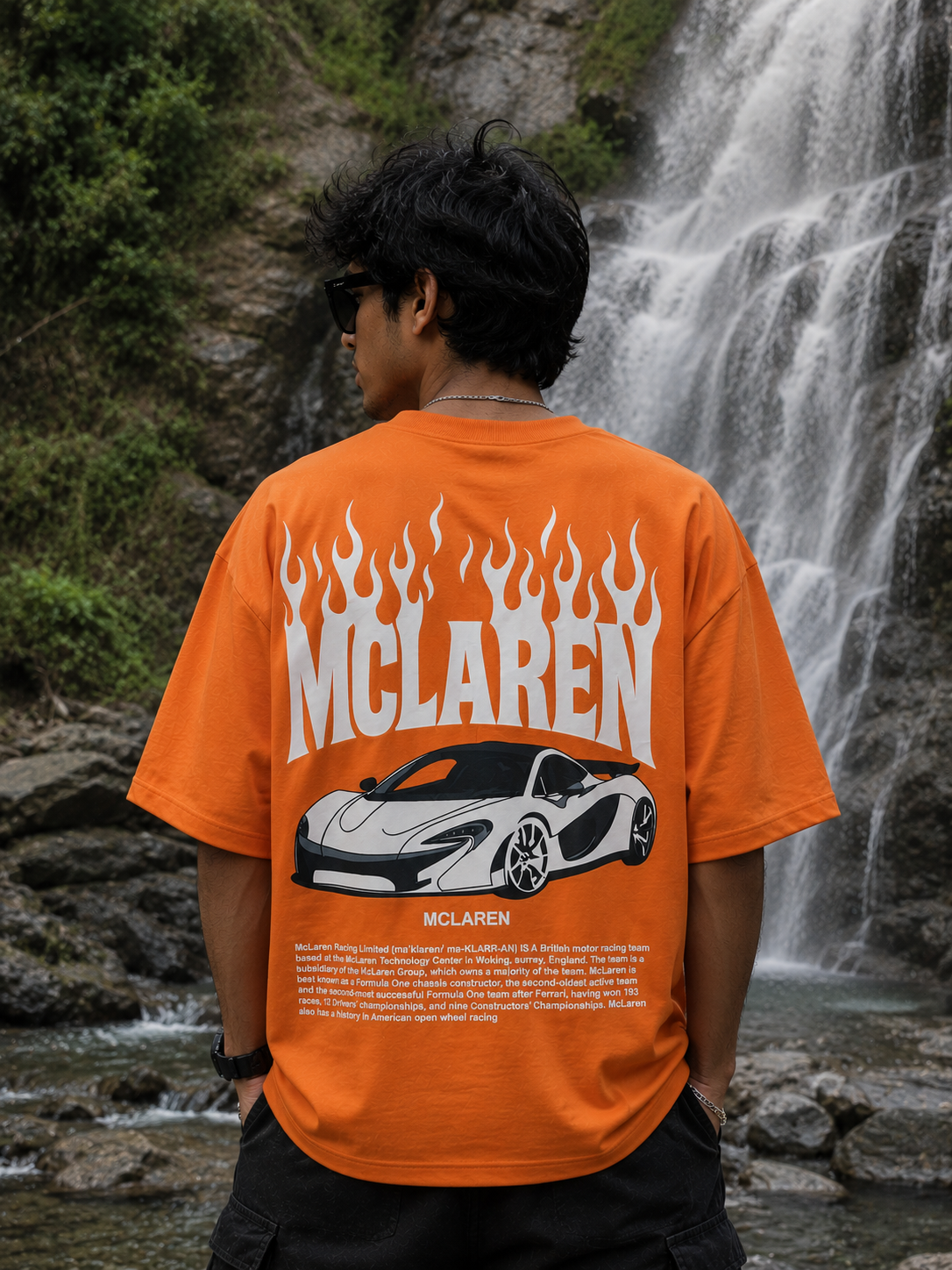 The Stranger'z Store Ignition Flame Oversized Tee