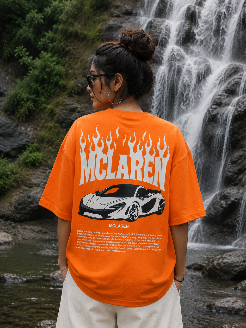 The Stranger'z Store Ignition Flame Oversized Tee